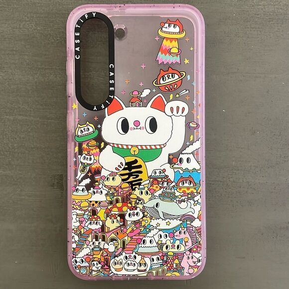 Casetify fortune cat Samsung S23 case - Picture 1 of 3